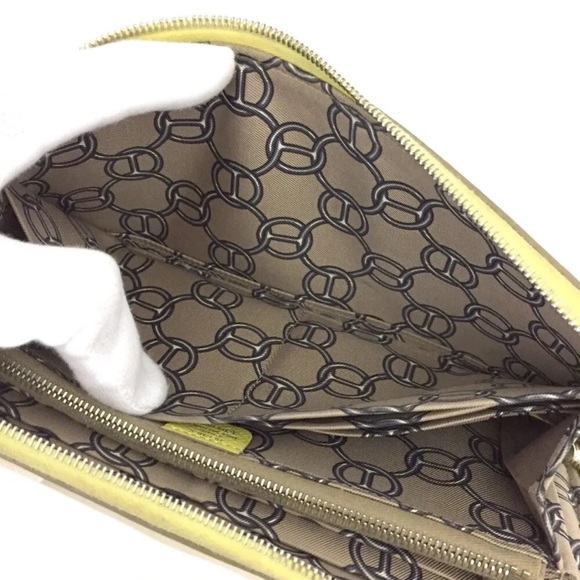 HERMES Silk In Veau Epson Leather Zip Around Long Wallet - Picture 7 of 11